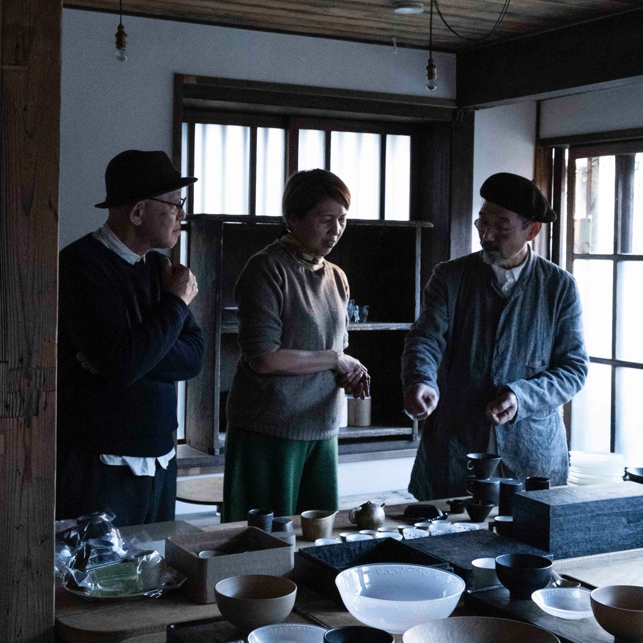 茶話会｜生活工芸茶会1｜安藤雅信＋辻和美＋三谷龍二 – 青花の会