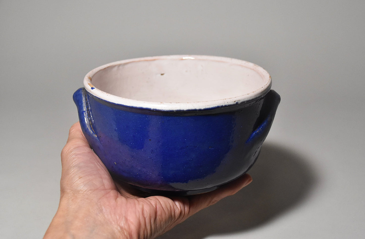 欧州軟陶深鉢(19世紀)