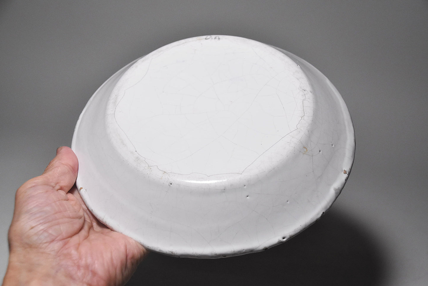 欧州花文色絵皿その1(18~19世紀)