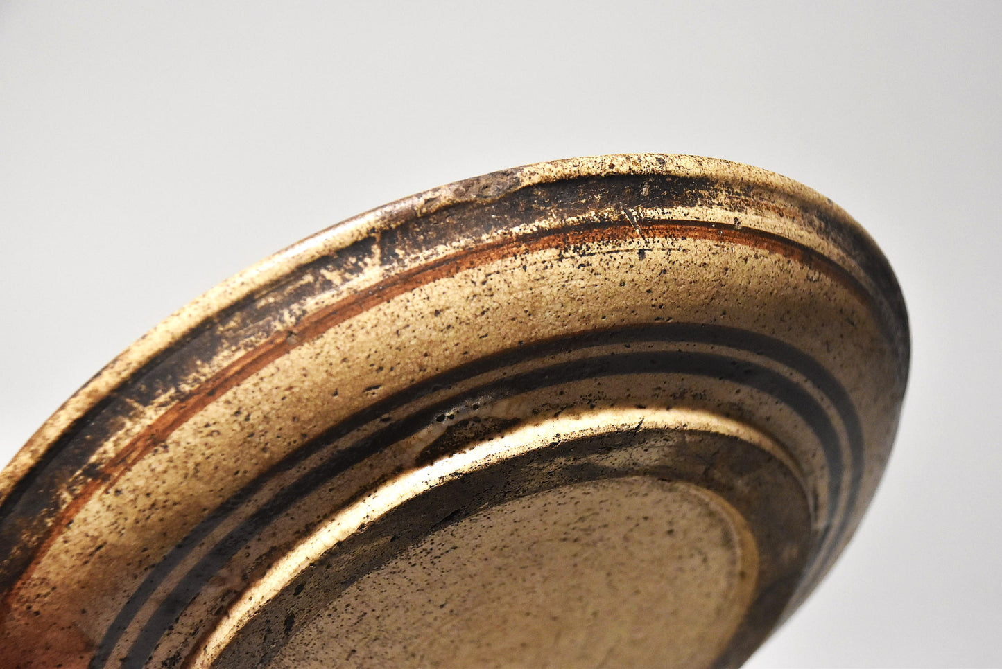 瀬戸吹き墨皿その2(江戸時代)