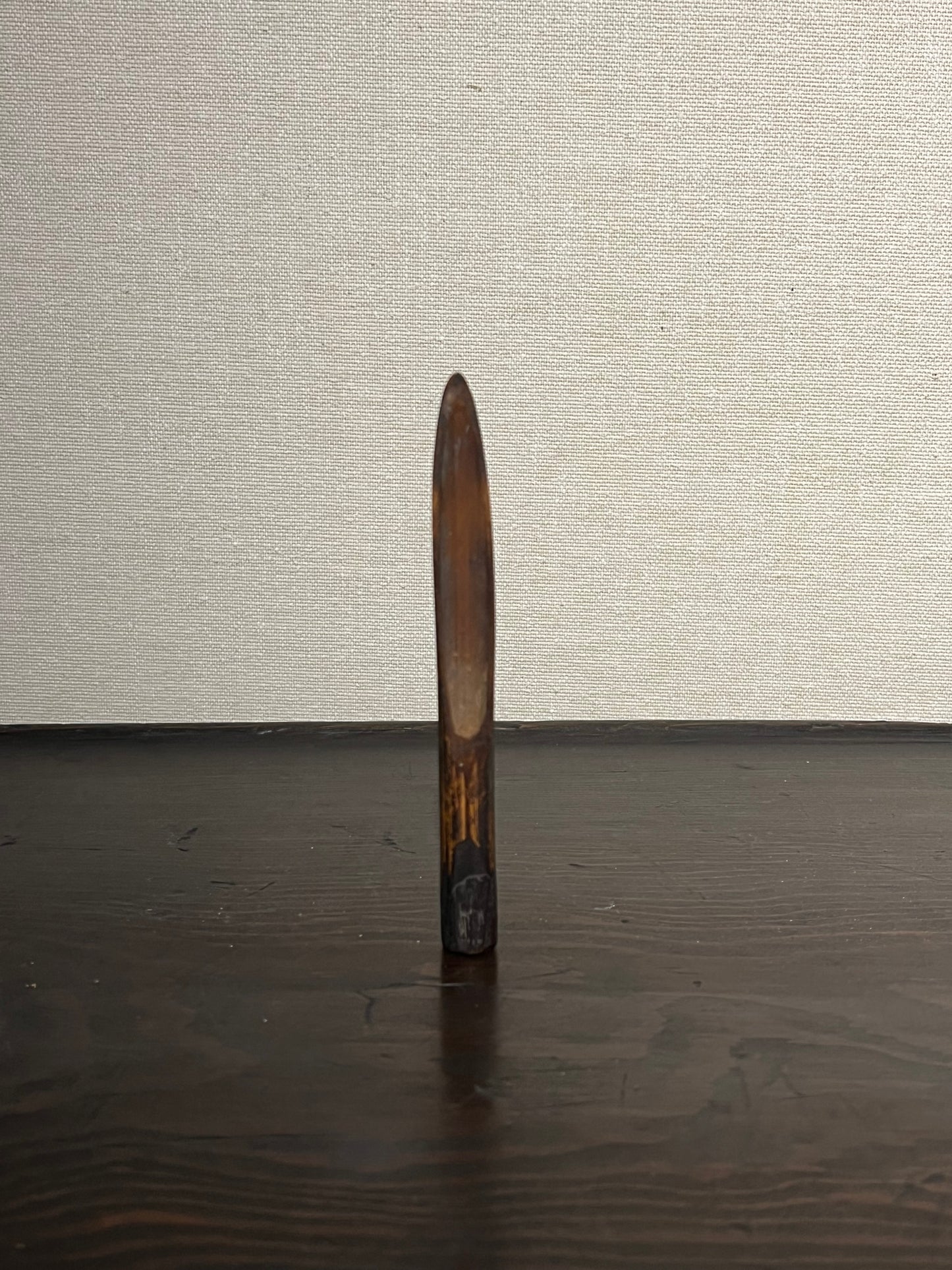 見立ての花器(その2:竹製一輪挿し)