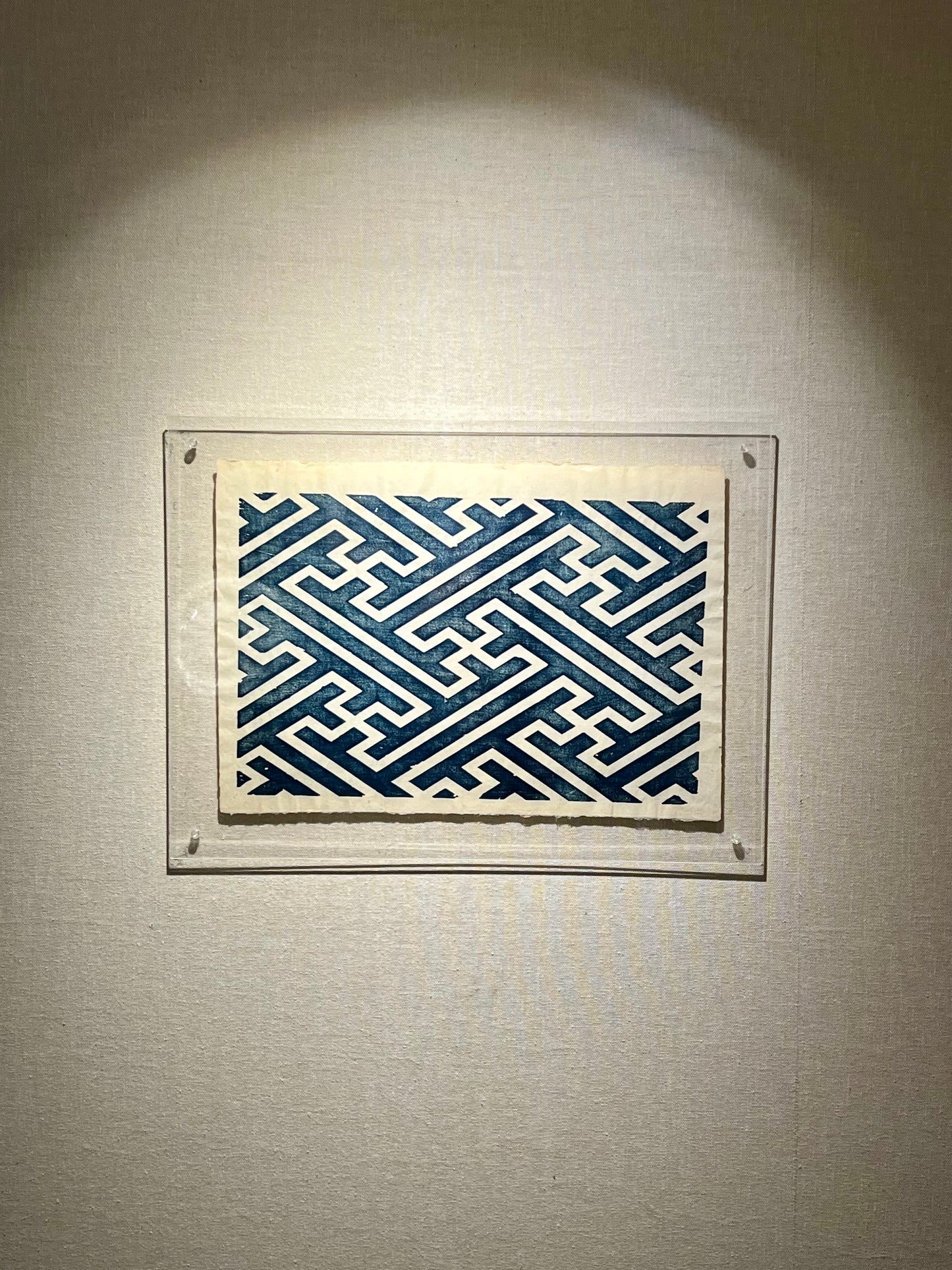 襖紙紋様木版画(その1)