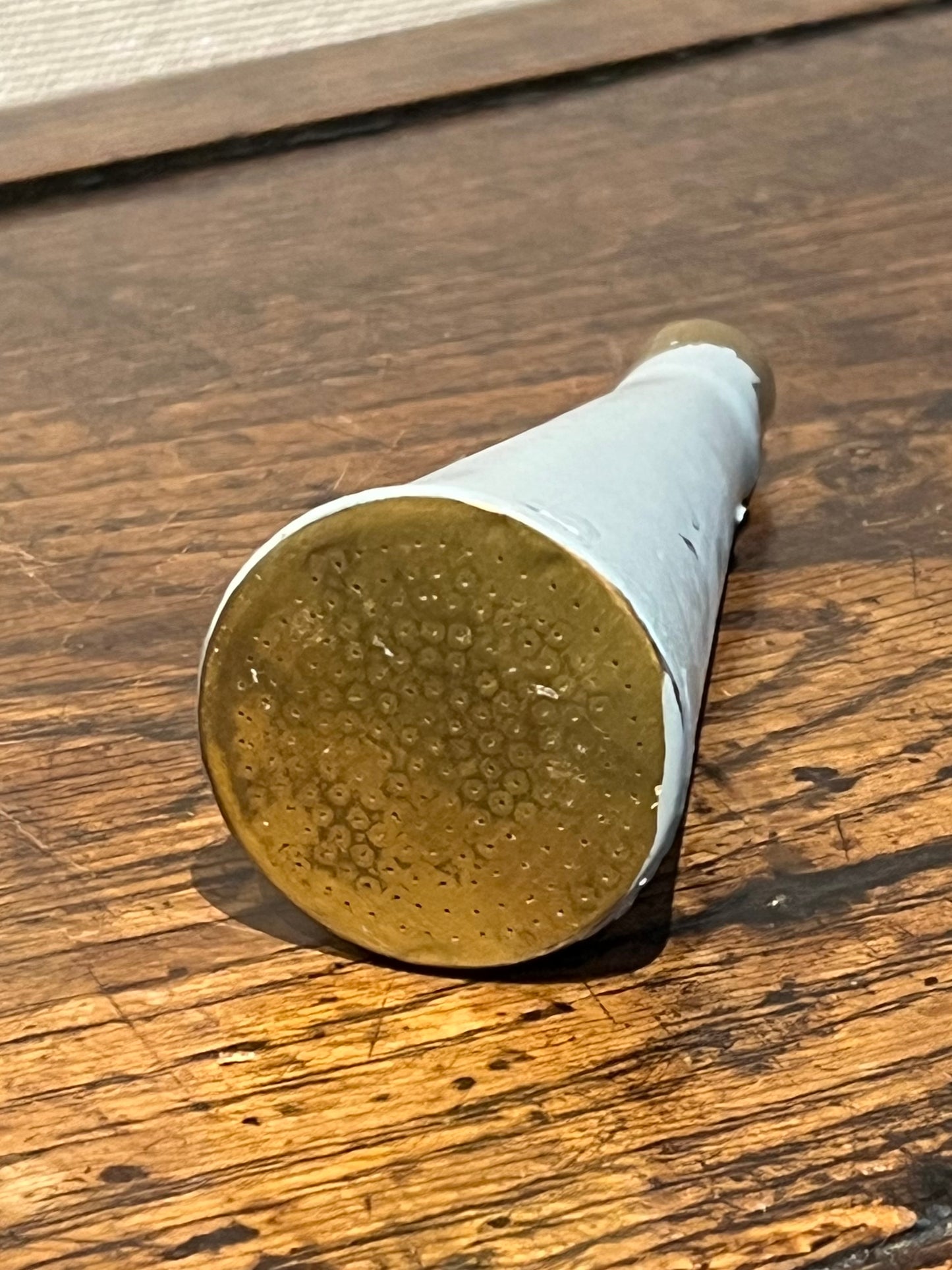 スピンオフ花器展(その2:鉄製円錐)