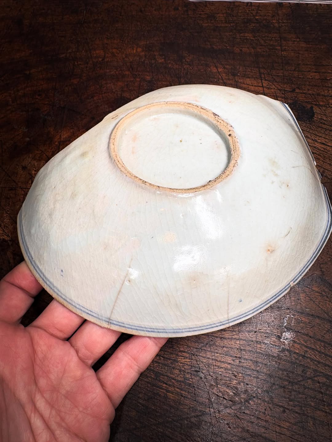 初期伊万里 月兎文陶片