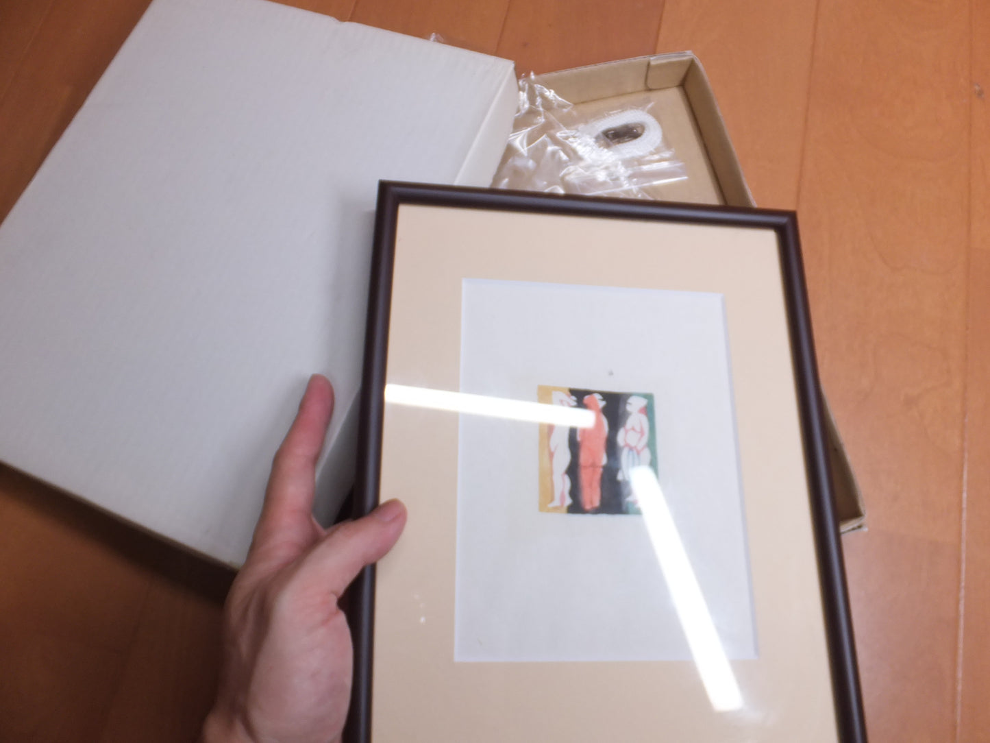 芹沢銈介　型絵染　その4　手彩色　