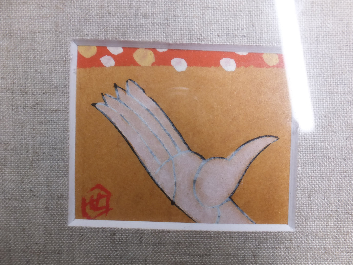 芹沢銈介　型絵染　その8　手彩色