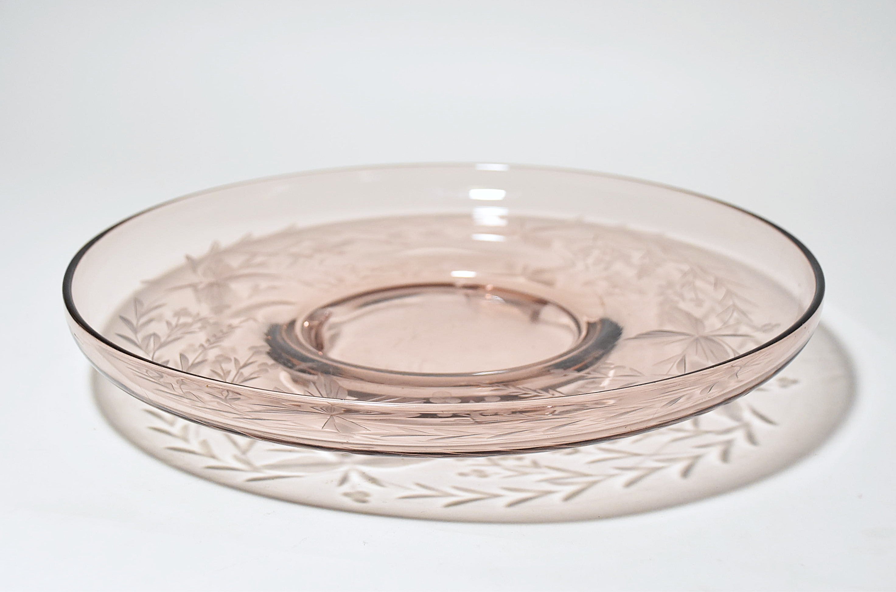 グラビールガラス大皿（20世紀） – 青花の会｜seikashop
