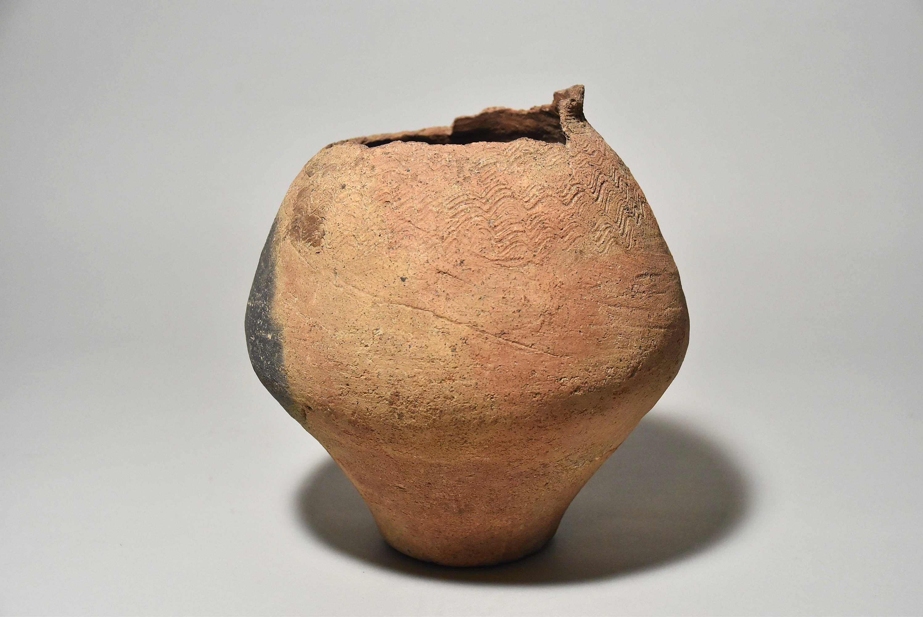 明治時代 御深井焼 蕪の葉の図 壺 花入れ 花生け オブジェ 高さ19.1cm 弥生壺(弥生時代) – 青花の会|seikashop