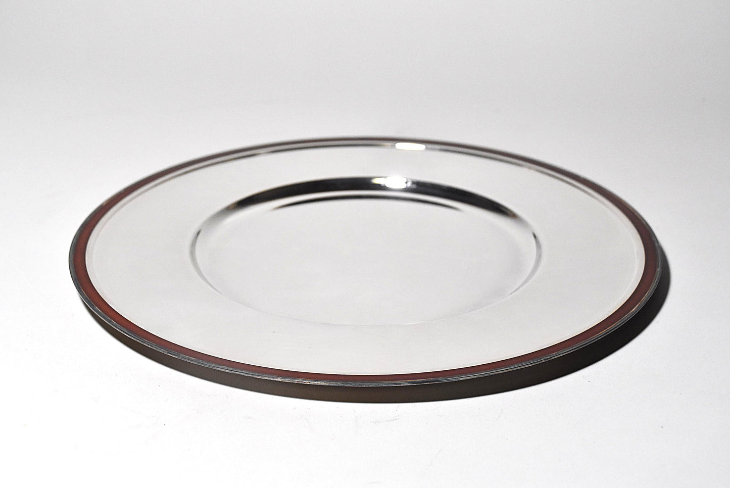 銀メッキ大盆その２