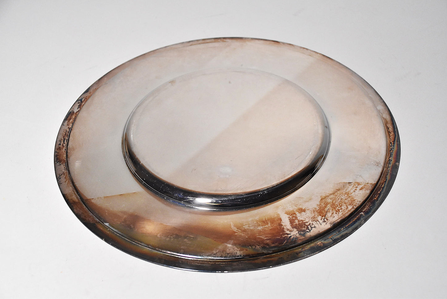 銀メッキ大盆その２