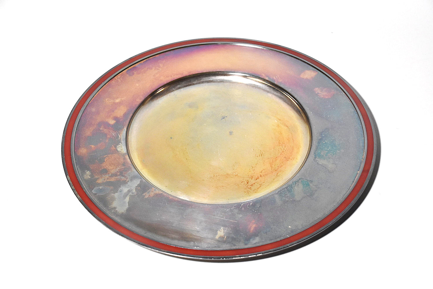 銀メッキ大盆その１（CHRISTOFLE／フランス）