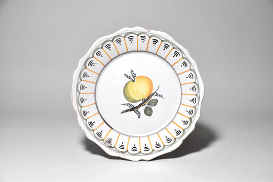 欧州花文色絵皿その２（１８～１９世紀）