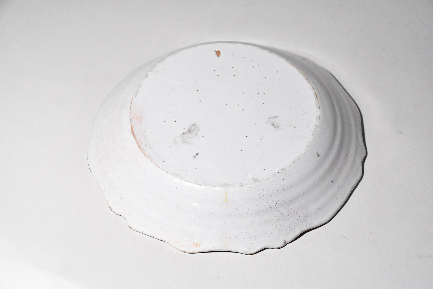 欧州花文色絵皿その２（１８～１９世紀）