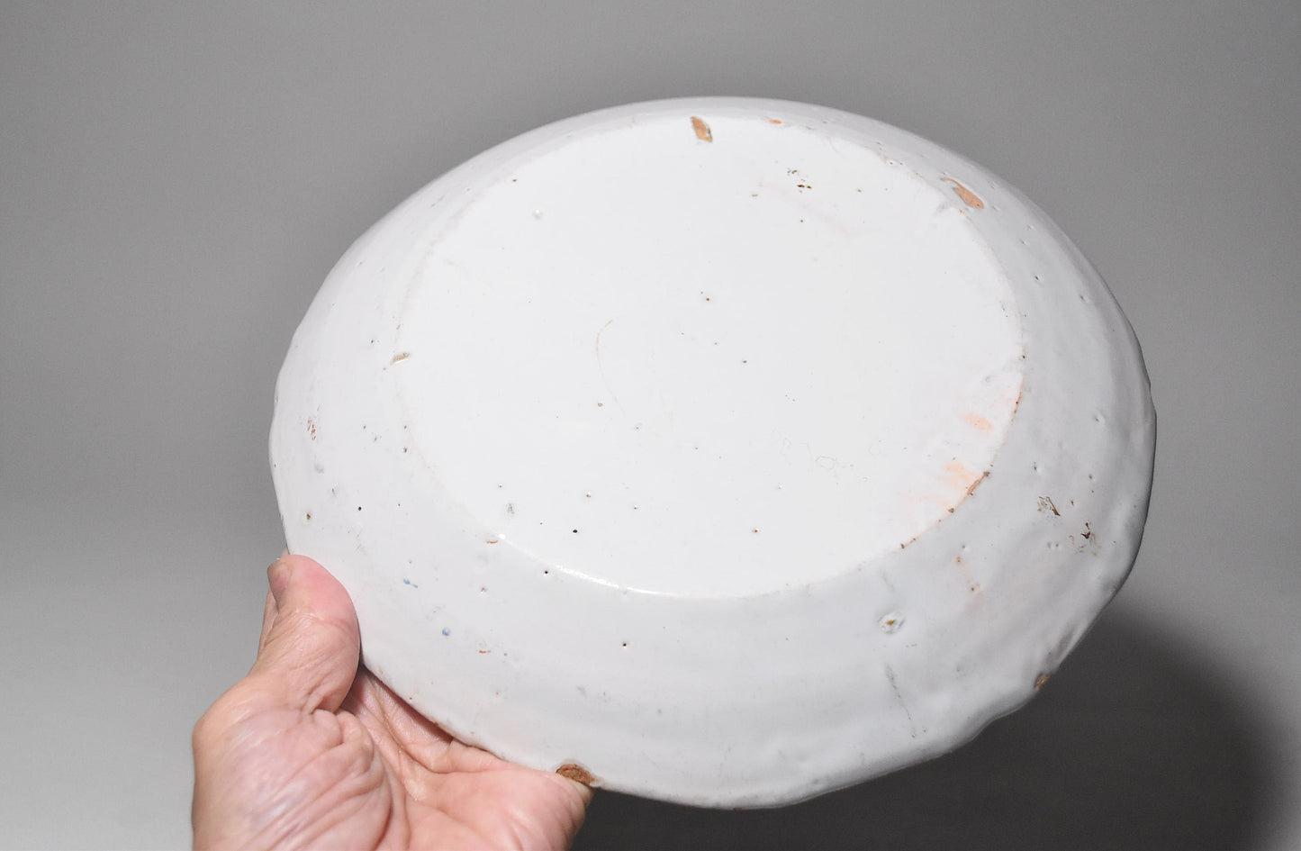 欧州花文色絵皿その５（１８～１９世紀）