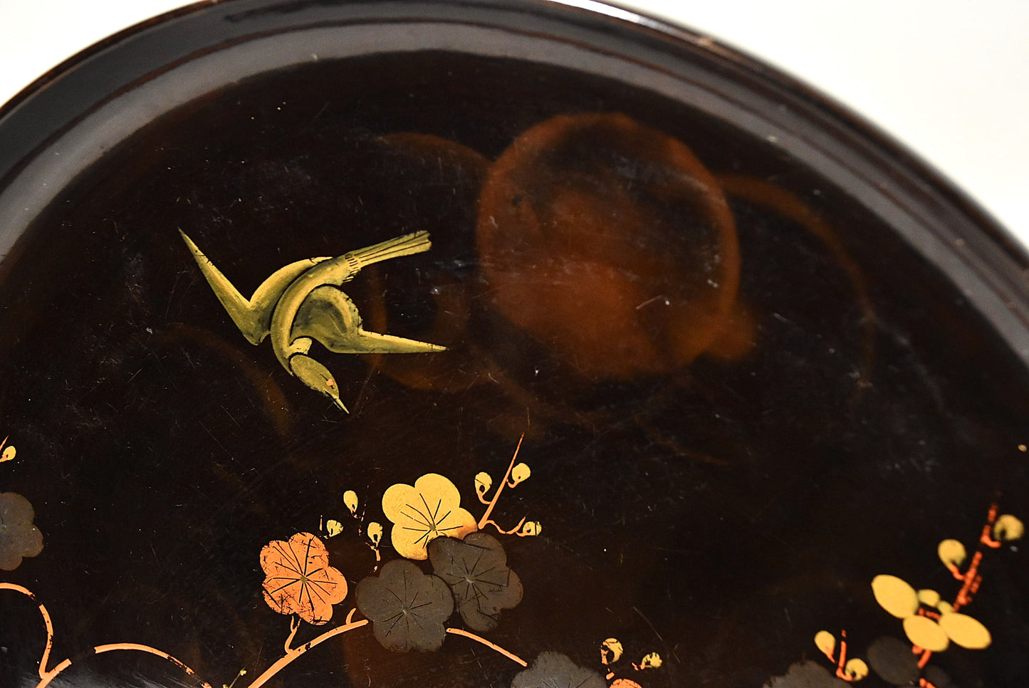 漆絵盆その４（江戸時代）