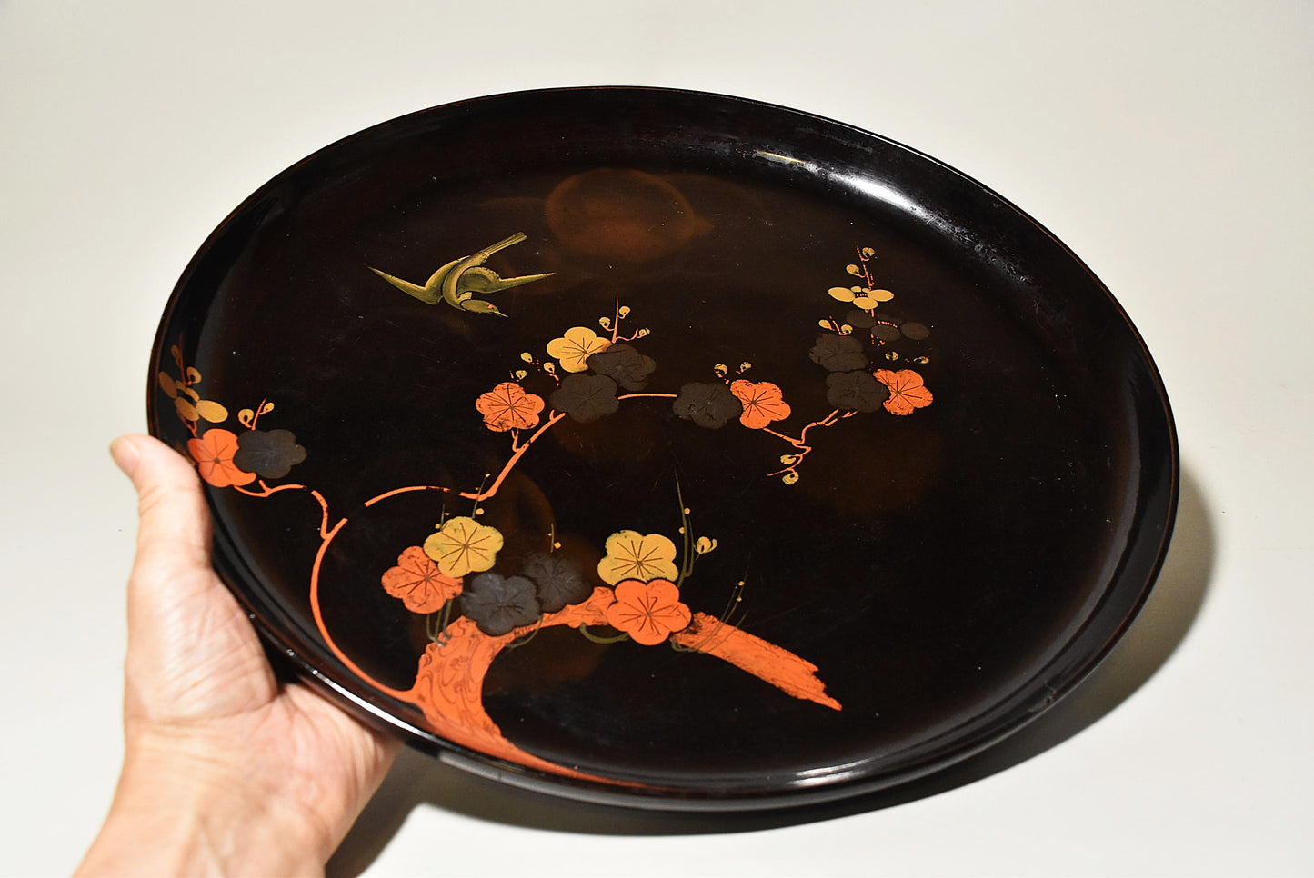 漆絵盆その４（江戸時代）