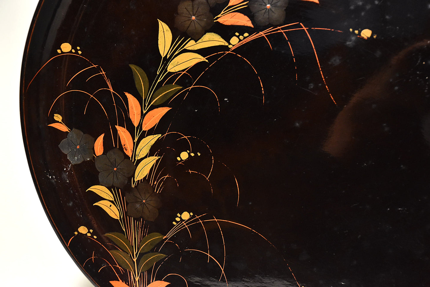 漆絵盆その５（江戸時代）
