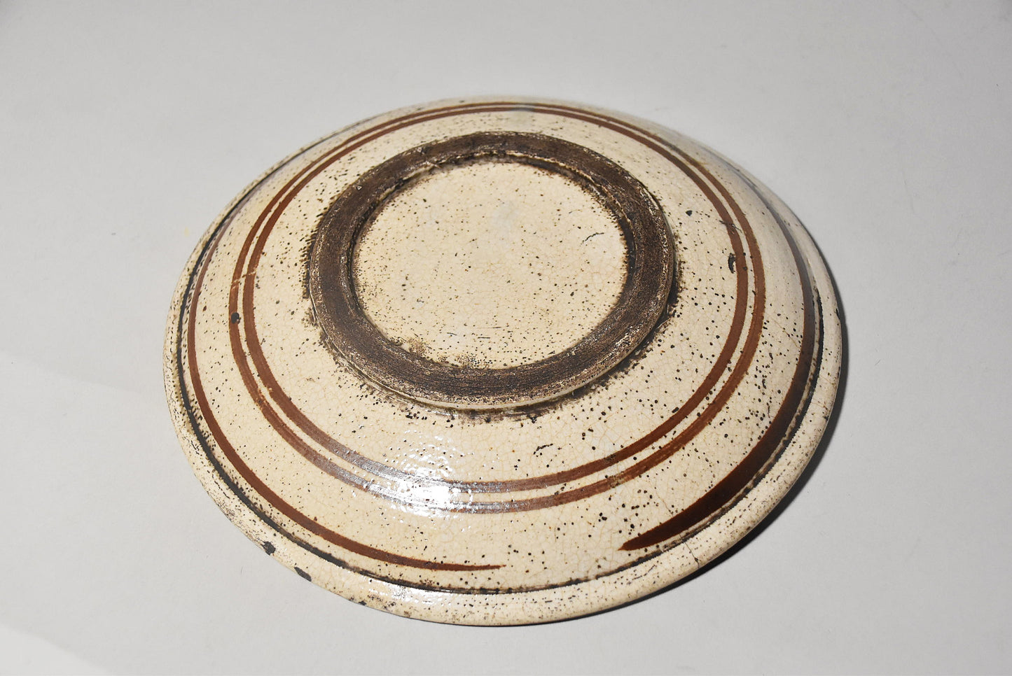 瀬戸吹き墨皿その１（江戸時代）