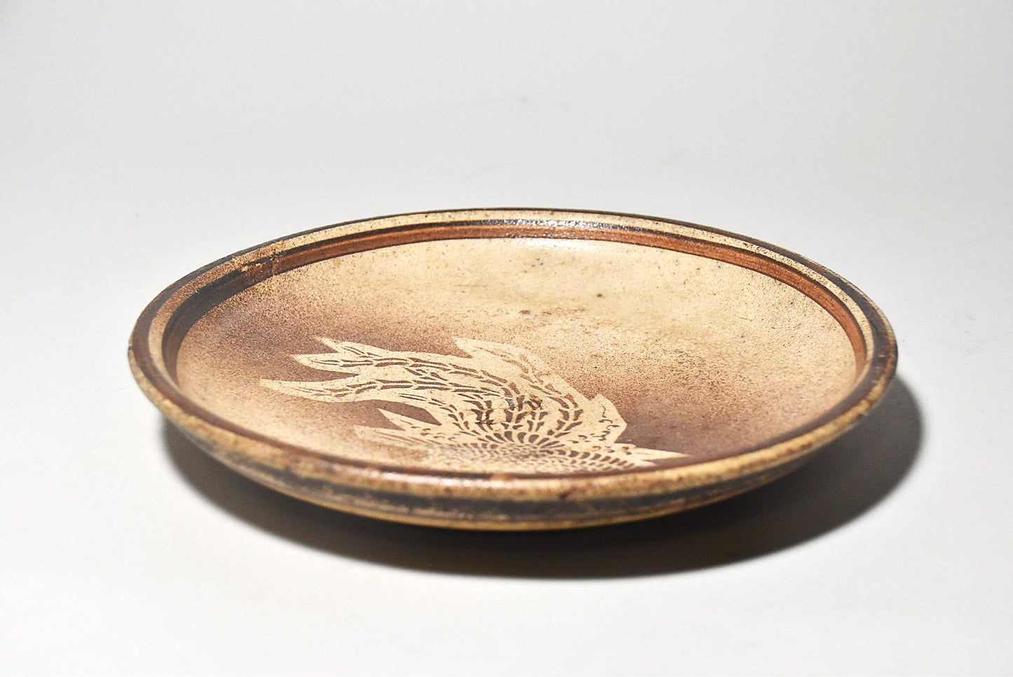 瀬戸吹き墨皿その２（江戸時代）