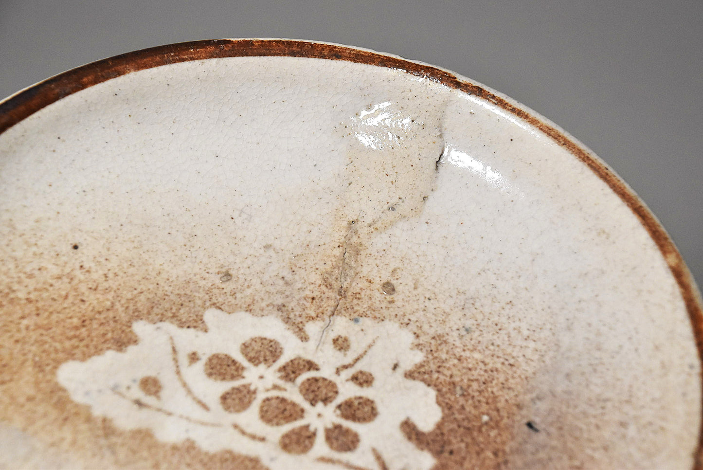 瀬戸吹き墨皿その３（江戸時代）