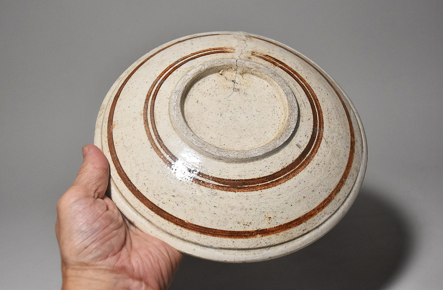 瀬戸吹き墨皿その３（江戸時代）