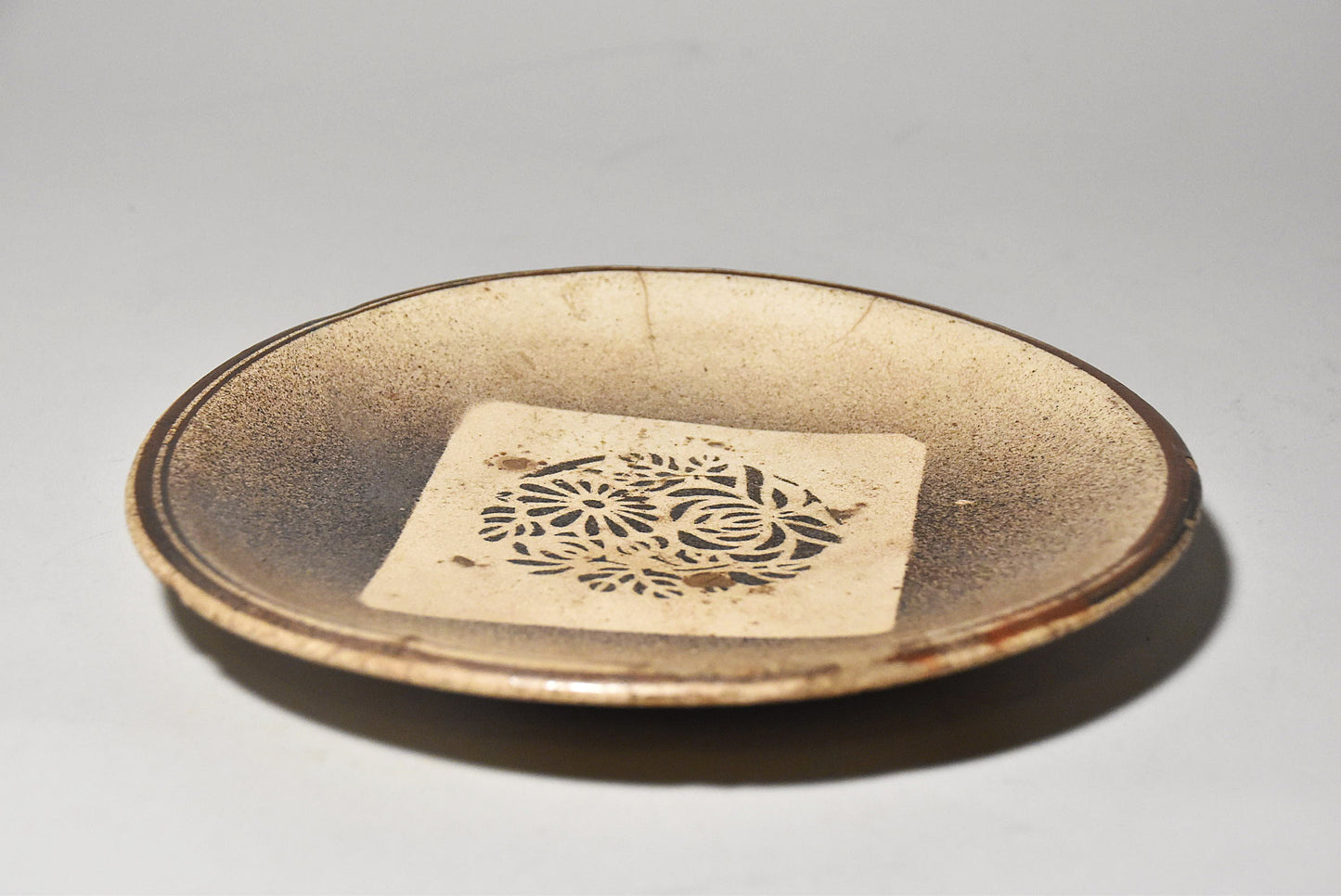 瀬戸吹き墨皿その４（江戸時代）