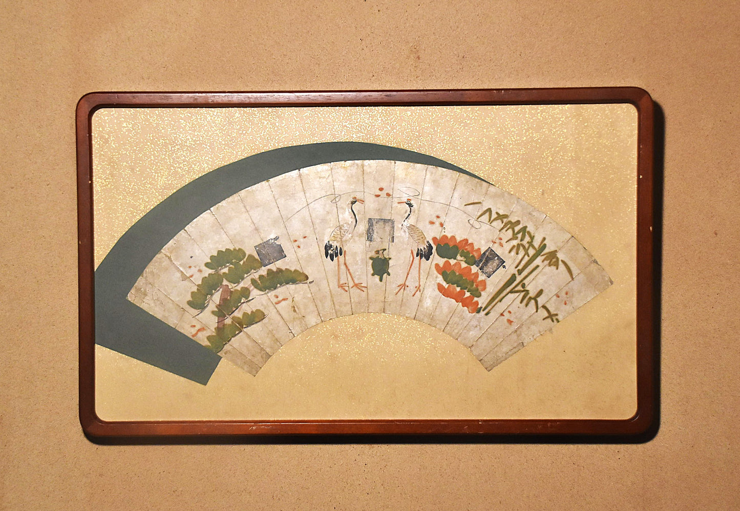 奈良絵扇面額（江戸時代）