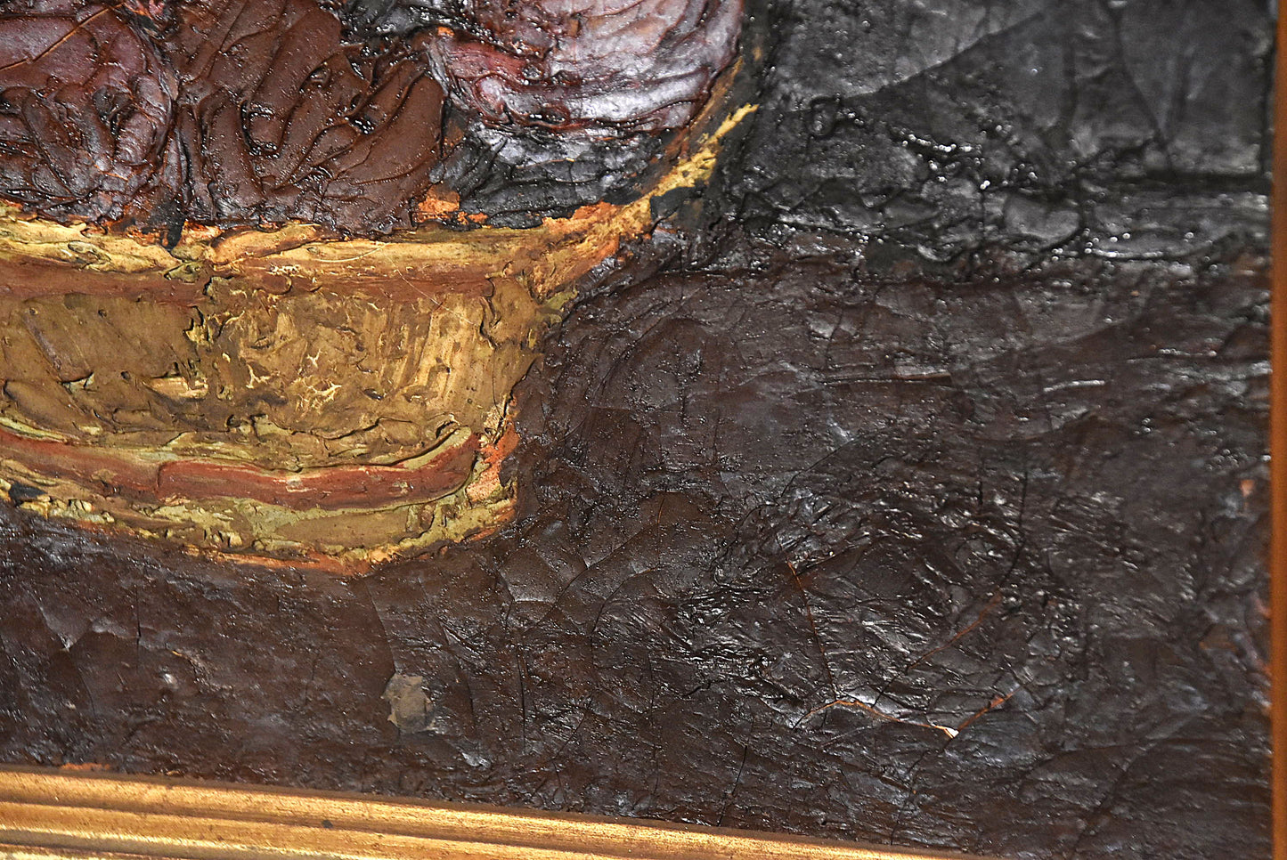 梅津五郎油彩果物図額（昭和２９年）