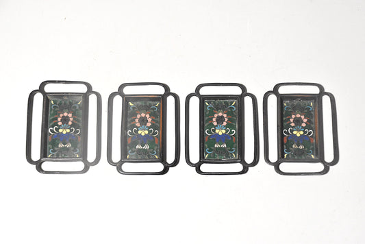 七宝引手４枚その１（明治時代）