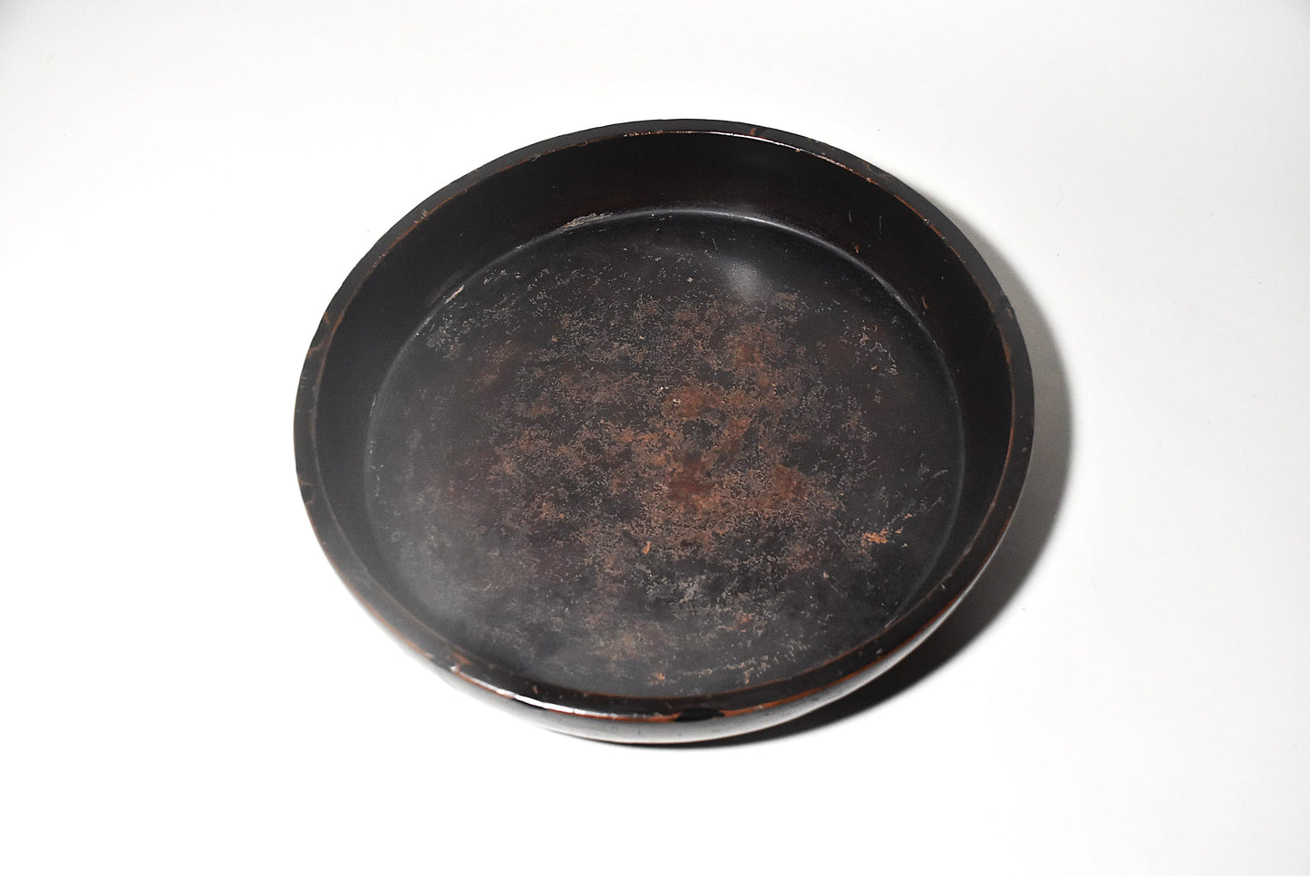 黒漆盆（江戸時代）