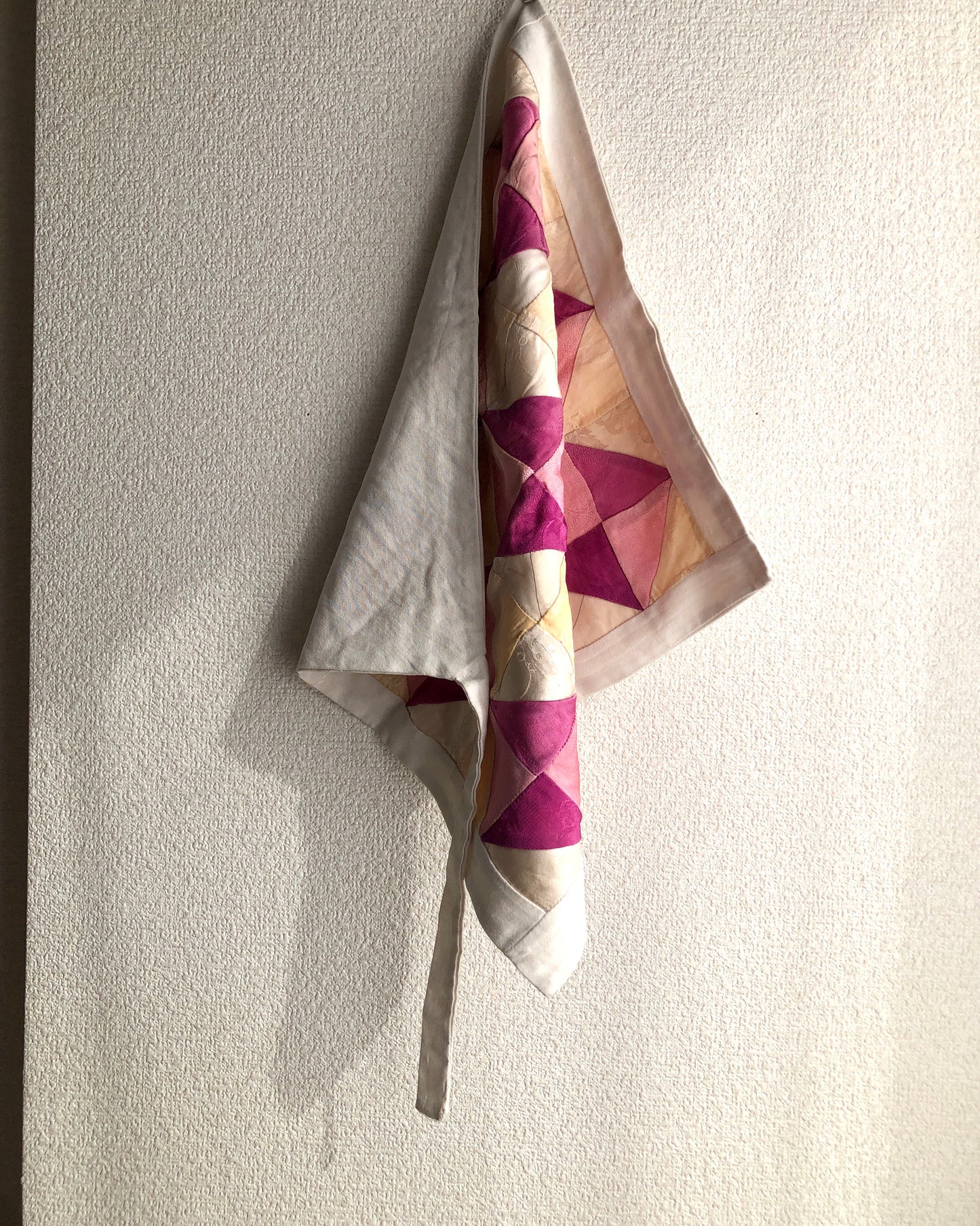 シルクと綿のポジャギ b