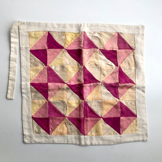 シルクと綿のポジャギ b