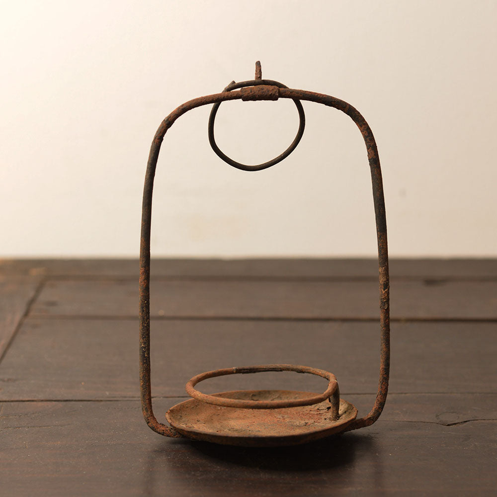 No.4228	鉄燈火器　江戸〜明治時代