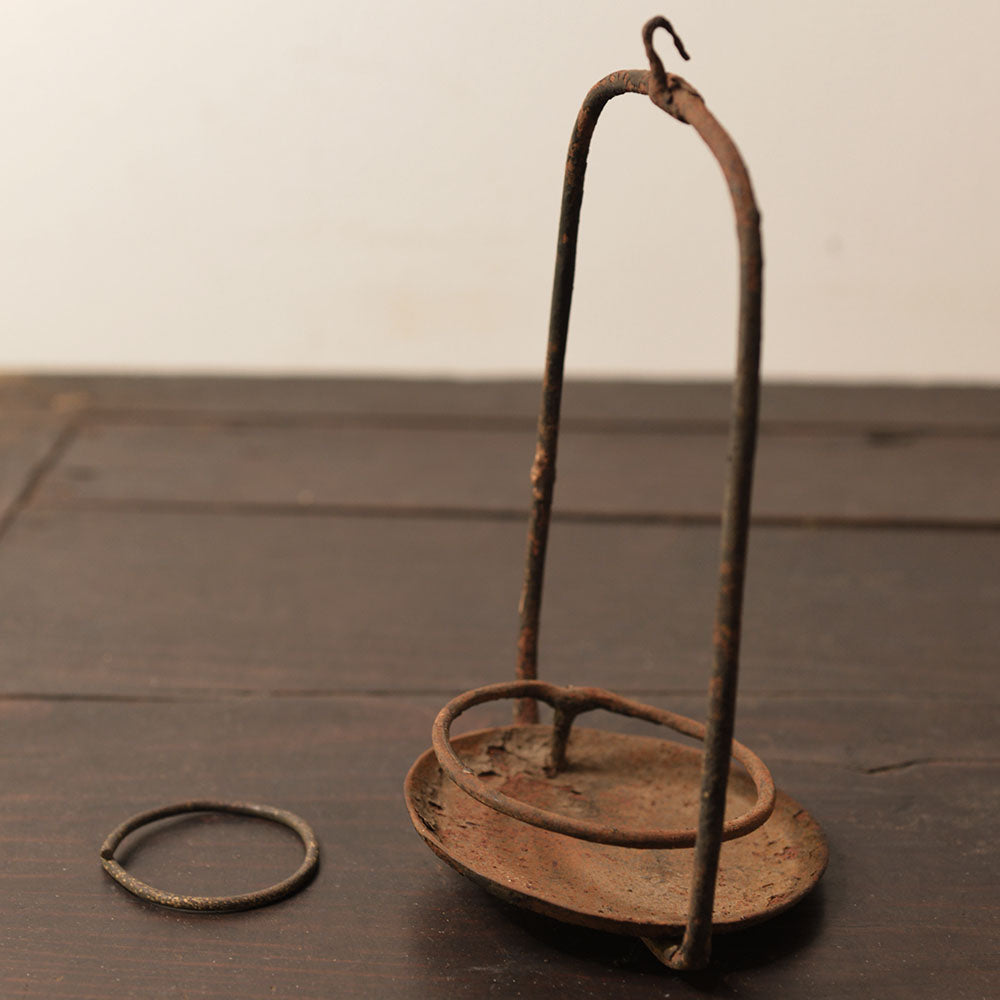 No.4228	鉄燈火器　江戸〜明治時代