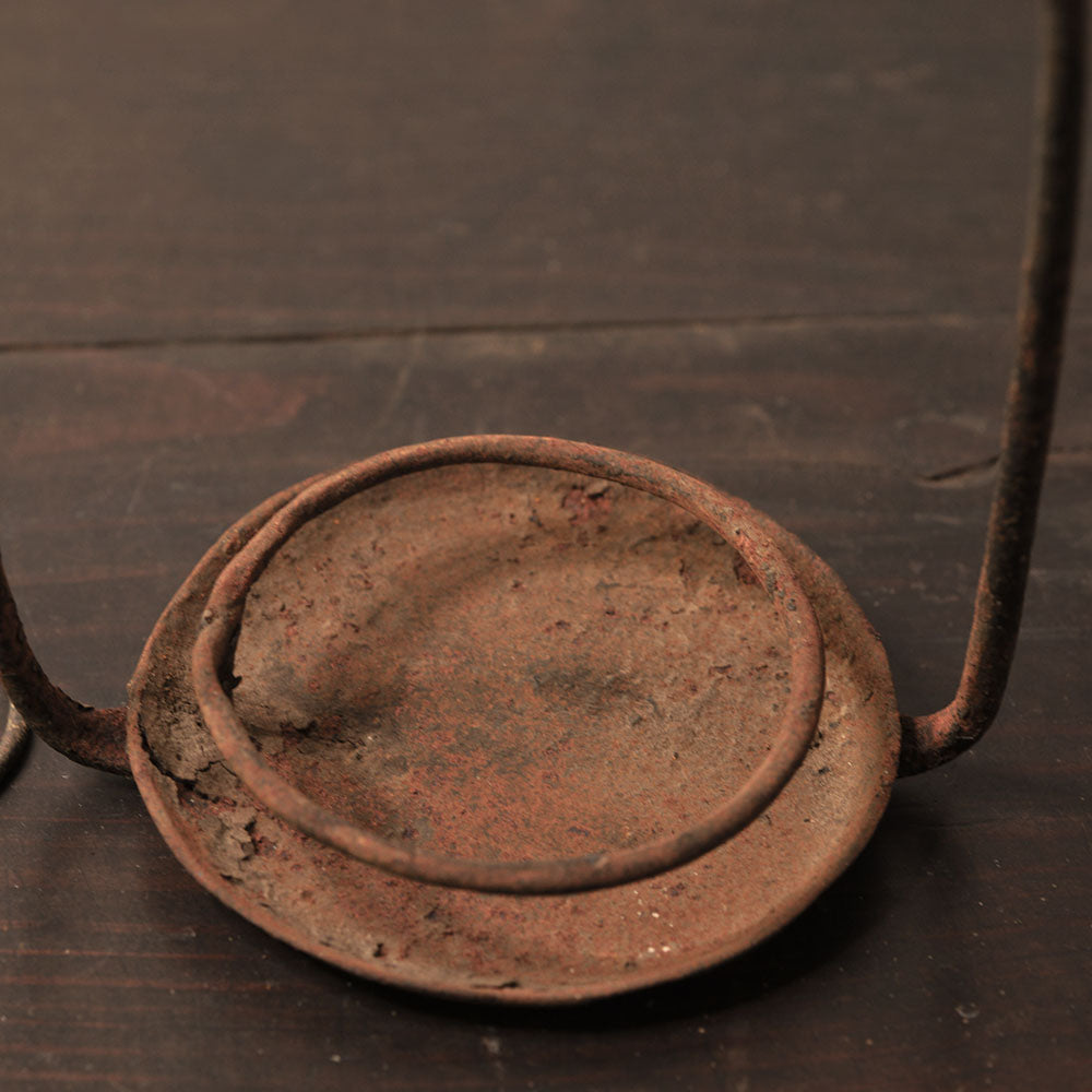 No.4228	鉄燈火器　江戸〜明治時代