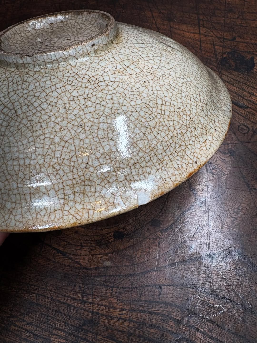 初期伊万里辰砂瓜文皿