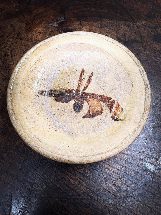 志野織部小皿②　白洲正子所載同手